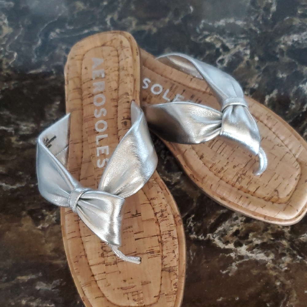 Aerosoles Silver Women's Sandals